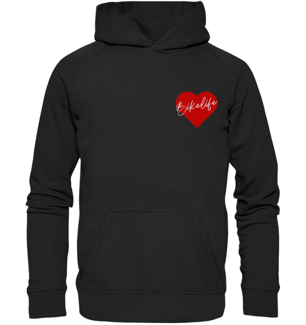 Bikelife Liebe Druck - Basic Hoodie