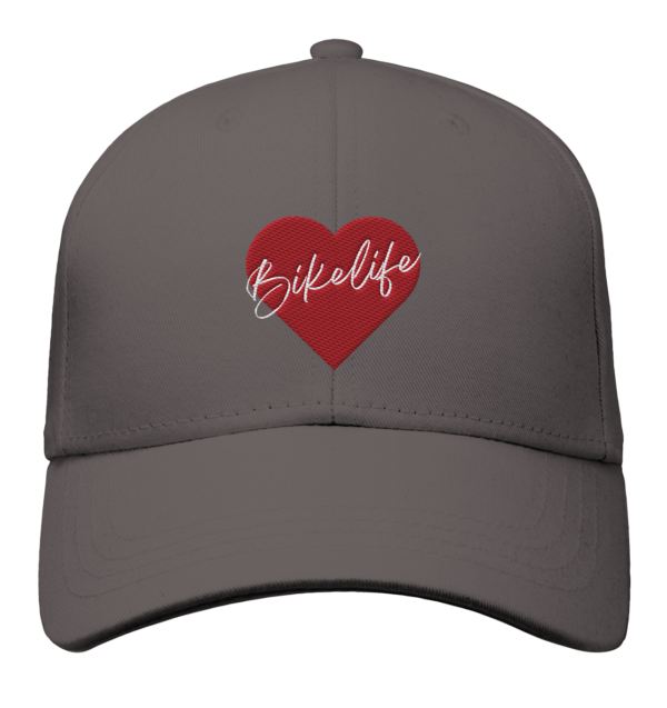 Bikelife Liebe - Organic Baseball Cap – Bild 2