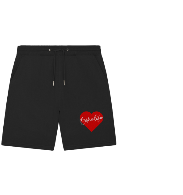 Bikelife Liebe Druck - Organic Jogger Shorts