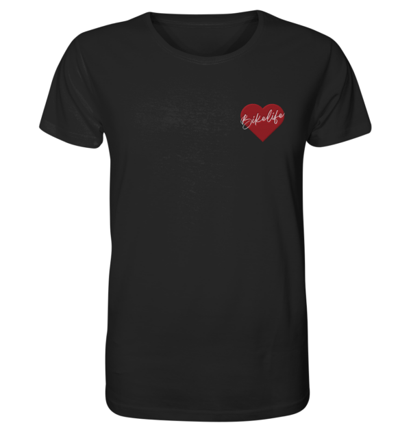 Bikelife Liebe - Organic T-Shirt (Stick)