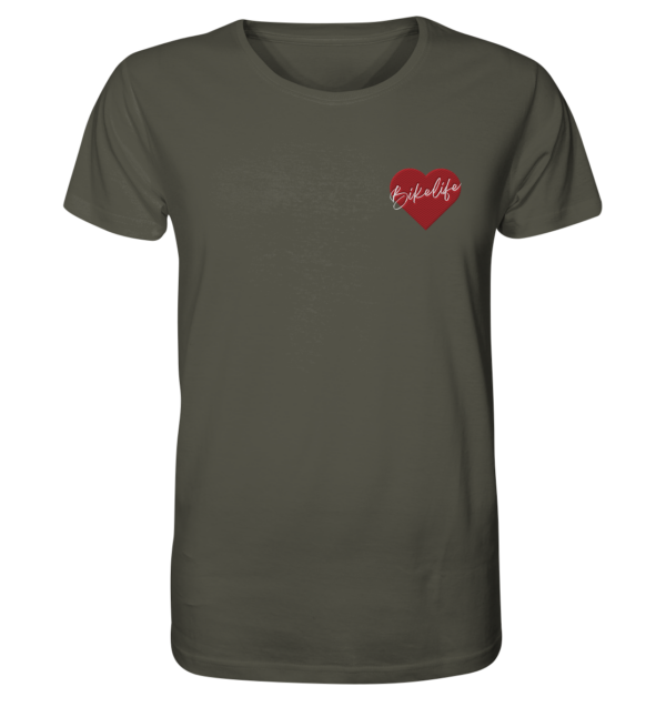 Bikelife Liebe - Organic T-Shirt (Stick) – Bild 3