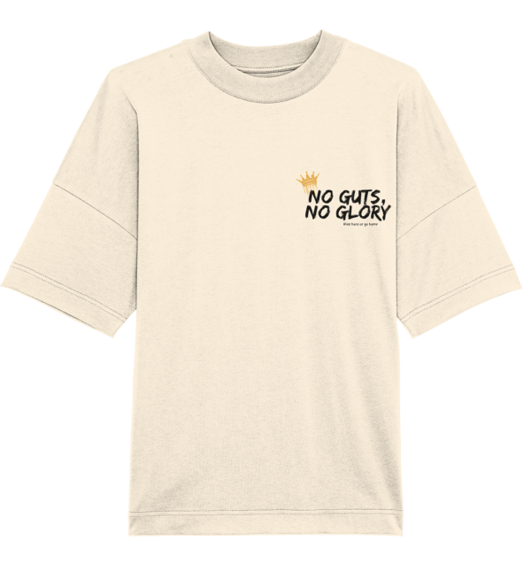 NO GUTS - NO GLORY | Organic Oversize Shirt – Bild 2